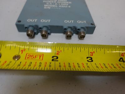 RF MICROWAVE MODULE NARDA POWER DIVIDER 2.5 GHz frequency AS IS BIN#TB-5-2-G