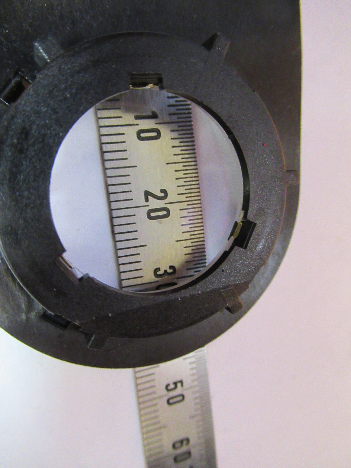 LEICA DMRB GERMANY TOP FOCUSING LENS MICROSCOPE PART AS PICTURED Y2-A-86