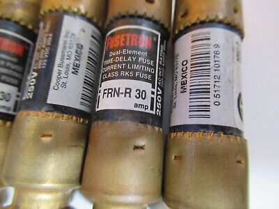 LOT INDUSTRIAL FUSES FUSE FRN-R-25 AS PICTURED &3K-A-91