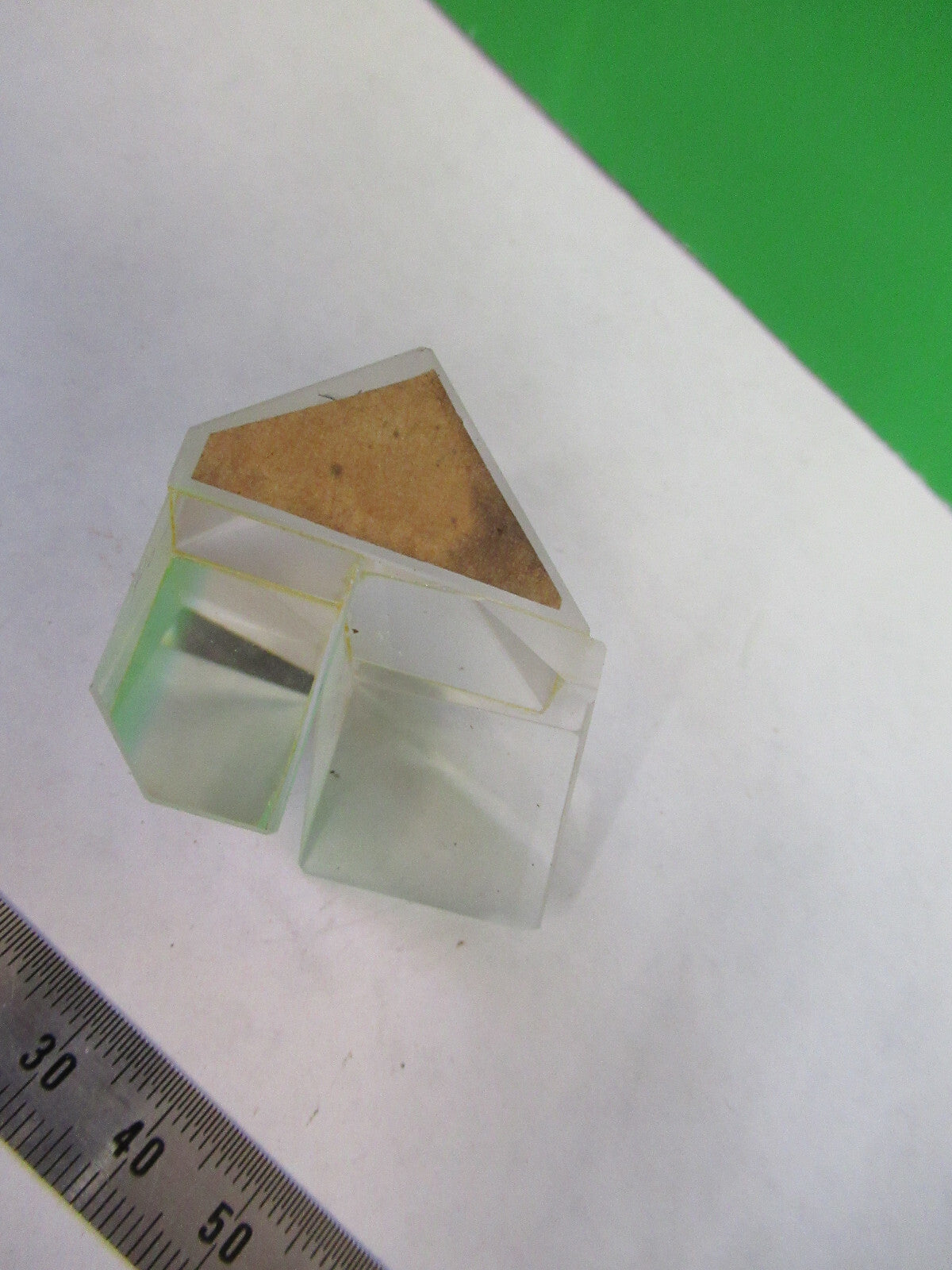 OPTICS AO AMERICAN HEAD STEREO GLASS PRISM MICROSCOPE PART AS PICTURED X4-A-09