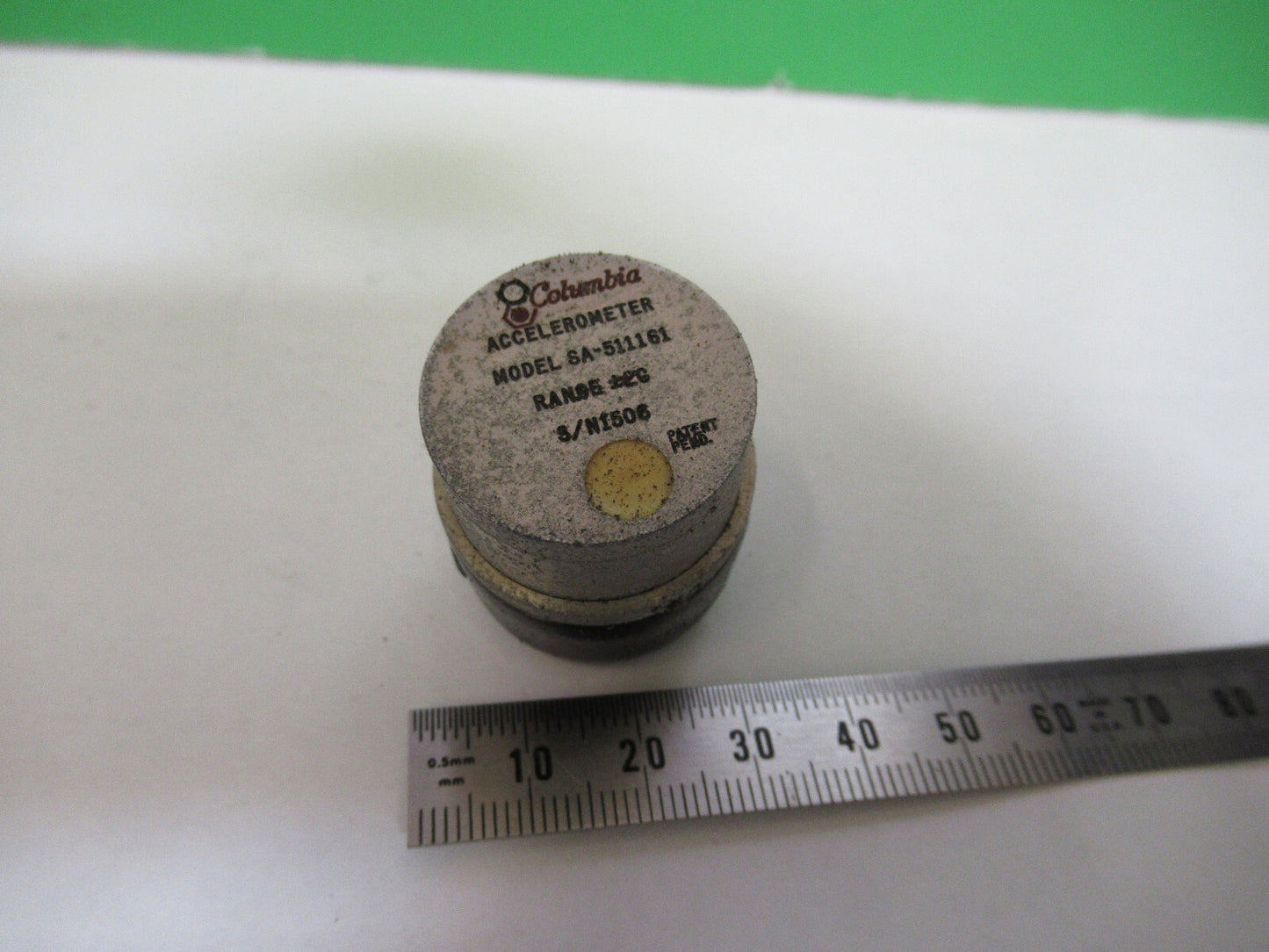 FOR PARTS Q-FLEX CRL COLUMBIA RESEARCH ACCELEROMETER SENSOR AS PICTURED 80-B-21