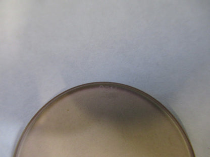 ZEISS GERMANY GLASS FILTER BROWN OPTICS MICROSCOPE PART AS PICTURED V8-B-29