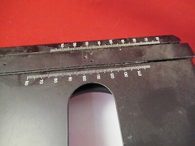 ZEISS GERMANY STAGE TABLE MICROMETER MICROSCOPE PART &92-A-16