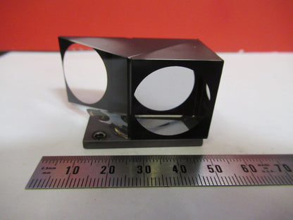 LEICA LEITZ GERMANY DMRB HEAD GLASS PRISM MICROSCOPE PART AS PICTURED T5-A-14
