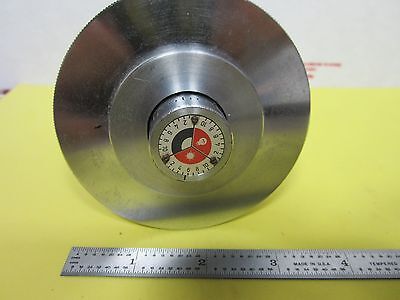 MICROSCOPE PART PHOTOMIC ZEISS DRUM OPTICS AS IS BIN#H8-06
