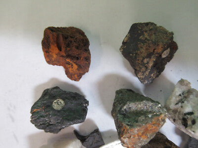 Bag of Minerals Rocks Lot Collection