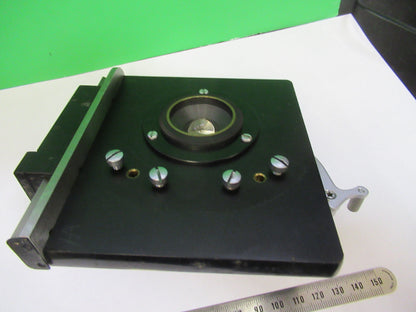 BAUSCH LOMB  STAGE TABLE XY MICROSCOPE PART OPTICS AS PICTURED &F3-B-60