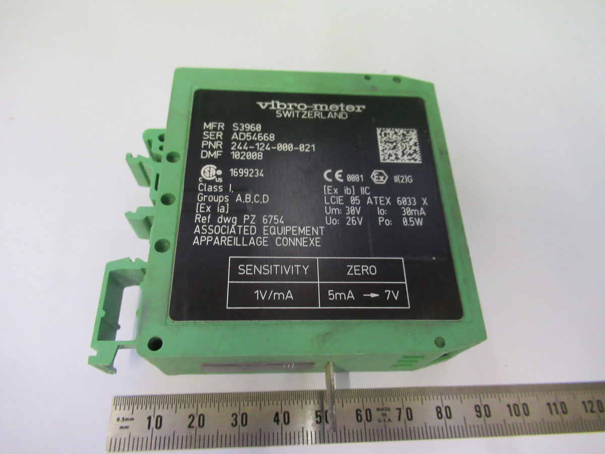 Meggitt Vibro-meter Gsi 124 Galvanic Isolation Module for SENSORs AS Pic