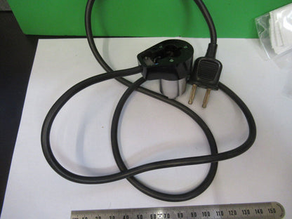 VINTAGE carl zeiss germany lamp holder cable MICROSCOPE PART AS PICTURED Z6-A-27