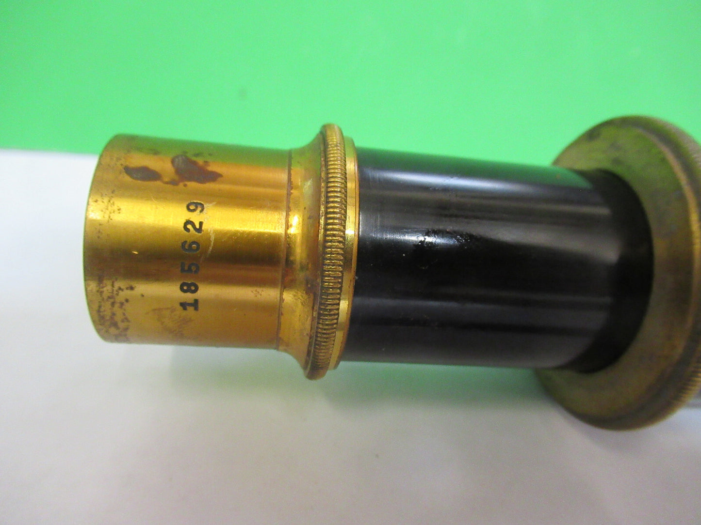 Antique Bausch & Lomb Tubus + Nosepiece Microscope Part