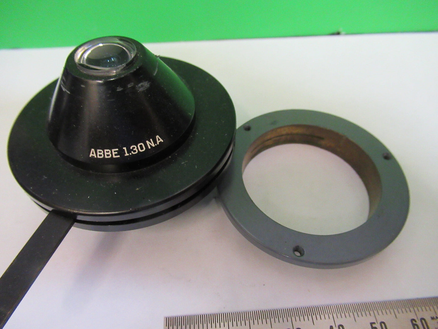 BAUSCH LOMB CONDENSER ASSEMBLY MICROSCOPE PART AS PICTURED X6-A-65