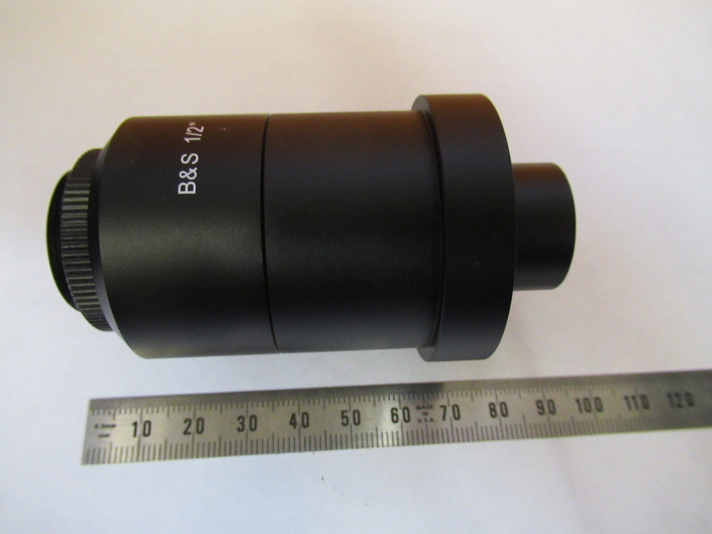B&S 1/2" ADAPTER CAMERA MICROSCOPE PART AS PICTURED 72-C-07