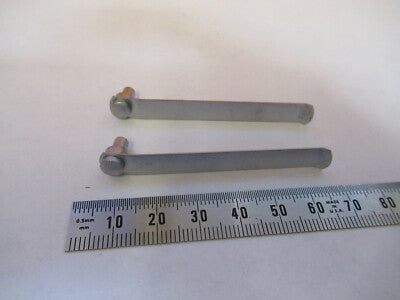 Pair of Clips Stage Microscope Part
