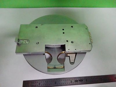 MICROSCOPE PART POLYVAR REICHERT LEICA NOSEPIECE AS IS BIN#W3-06