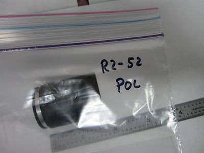 MICROSCOPE PART POLARIZER ELECTRIC VECTOR ?? OPTICS AS IS BIN#R2-52