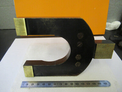 Antique Carl Zeiss AG Brass Horseshoe Rare Microscope Part