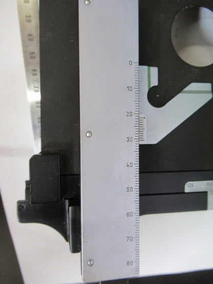 CARL ZEISS GERMANY XY STAGE TABLE MICROSCOPE PART AS PICTURED &G2-A-134