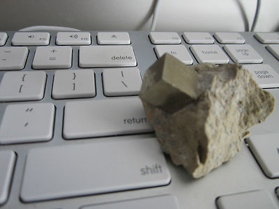 Pyrite Cubic Crystal Mineral Chemical Iron Sulphide Crystal Collectable
