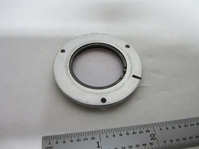 MICROSCOPE PART POLYVAR REICHERT LEICA WINDOW OPTICS AS IS BIN#N9-22