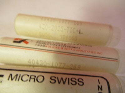 LOT WIRE BOND TOOLS KULICKE SOFFA MICRO SWISS K&S BONDER AS PICTURED &12-A-23