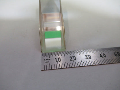 BAUSCH LOMB GLASS PRISM OPTICS MICROSCOPE OPTICAL PART AS PICTURED 98-A-13