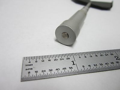 OPTICAL MICROMETER APERTURE FIXTURE AS IS LASER OPTICS BIN#Q4-R-14