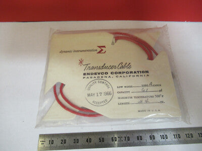 PCB Endevco Low Noise Cable 24in 3090A for accelerometer
