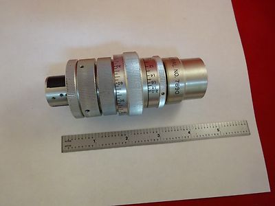MICROSCOPE PART EYEPIECE OCULAR BAUSCH LOMB ANAMORPHIC OPTICS AS IS BIN#L3-E-21