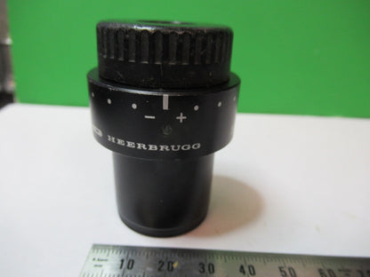 WILD HEERBRUGG SWISS 10X/21 EYEPIECE OPTICS MICROSCOPE PART AS PICTURED G5-A-11