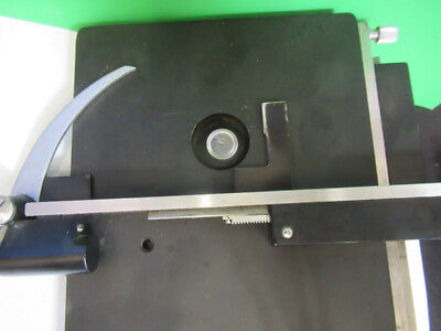 Vintage Old Xy Stage Table American Optical Co. Spencer Lens Co. Microscope Part