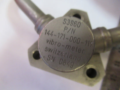 MEGGITT VIBRO-METER  144-171-000-111 DUAL TURBINE ACCELEROMETER AS PIC S6-A-70