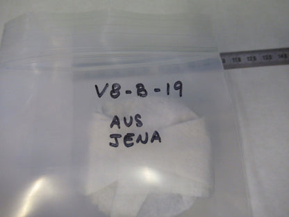 AUS JENA GERMANY MOUNTED LENS POLARIZER MICROSCOPE PART AS PICTURED V8-B-19