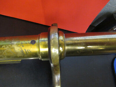 Antique Bausch & Lomb Brass Frame Limb Microscope Part