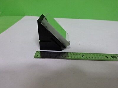 MICROSCOPE PART POLYVAR REICHERT LEICA MOUNTED MIRROR OPTICS AS IS BIN#8M-D-06