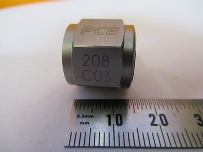 PCB PIEZOTRONICS QUARTZ LOAD CELL FORCE SENSOR 208C03 AS PICTURED  47-FD-21