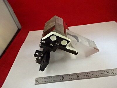 MICROSCOPE PART POLYVAR REICHERT LEICA ASSEMBLY PRISM HEAD OPTICS AS IS #V2-B-98