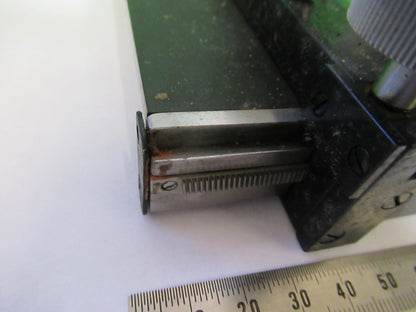 BAUSCH LOMB  STAGE TABLE XY MICROSCOPE PART OPTICS AS PICTURED &F3-B-60