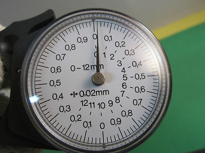 KROEPLIN POCO 1K THICKNESS METER GERMANY DIAL BIN#A7