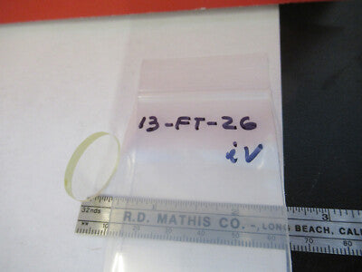 OPTICAL FLAT GLASS BLANKS OPTICS AS PICTURED &13-FT-26