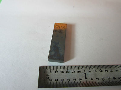 WEBBER STANDARD GAGE 0.148" BLOCK AS IS BIN#31-33