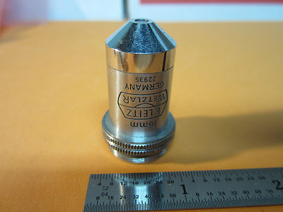 Microscope Part Objective Ernst Leitz Wetzlar 12.5X Apo Germany Optics