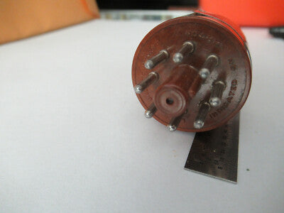 ANTIKER QUARZKRISTALL BLILEY BG9D GT GLASHALTER FREQUENZREGELUNG #F3-A-03