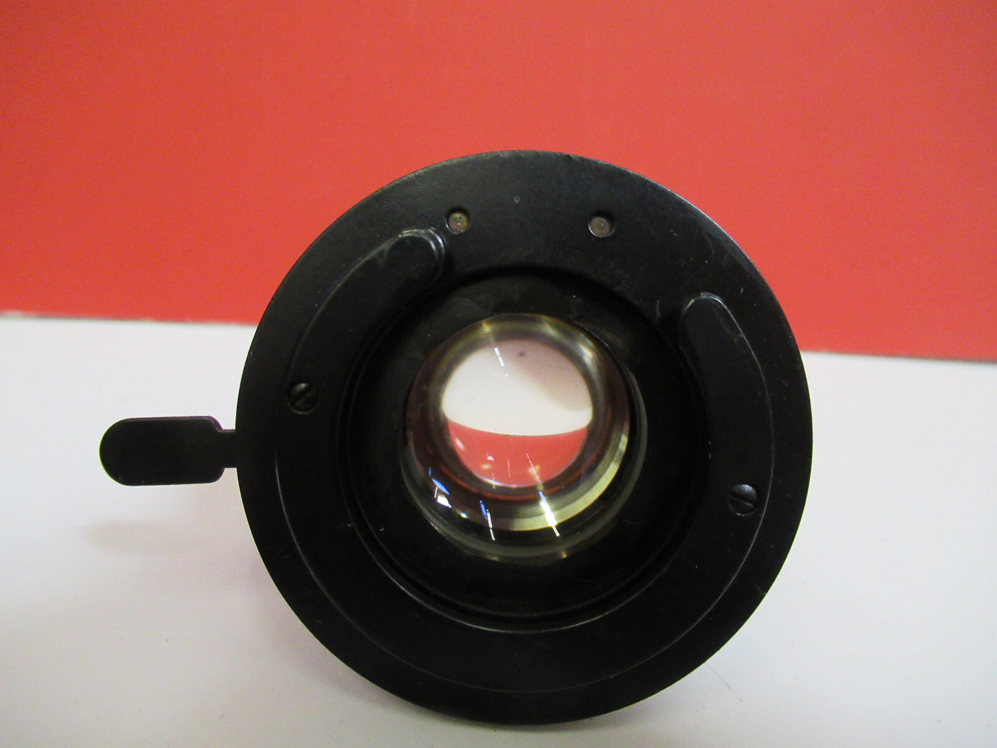 BAUSCH LOMB CONDENSER + IRIS OPTICS MICROSCOPE PART AS PICTURED Y4-A-44
