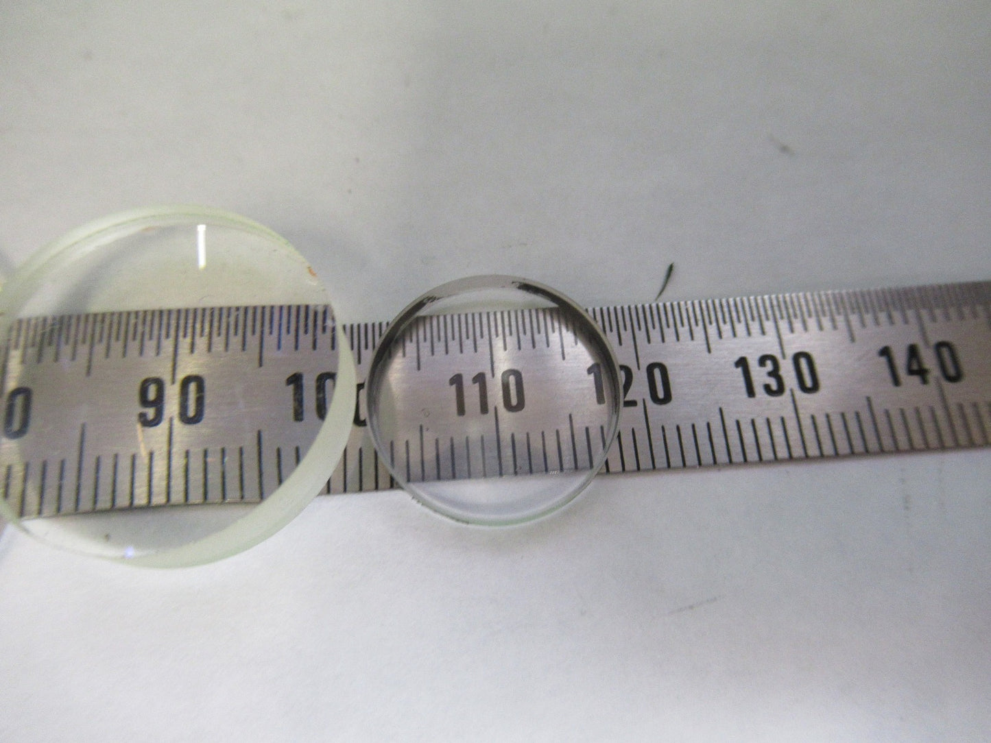 OLYMPUS JAPAN LOT 4 EA LENSES LENS MICROSCOPE PART AS PICTURED T3-B-38