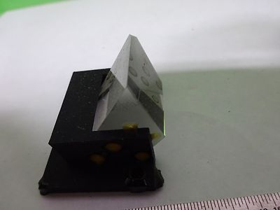 MICROSCOPE PART LEITZ GERMANY  MOUNTED PRISM OPTICS AS IS BIN#Y2-33
