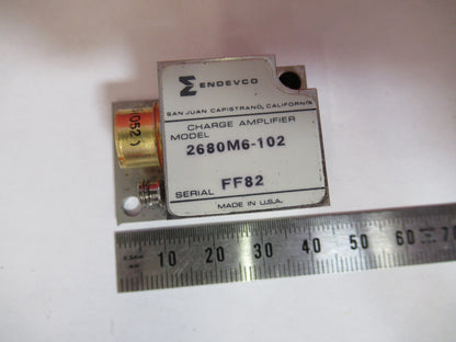 ENDEVCO 2680M6-102 AMPLIFIER AIRBORNE for ACCELEROMETER AS PICTURED X8-B-02