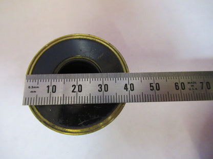ANTIQUE BRASS ENGLAND RJ BECK CONDENSER PART MICROSCOPE PART AS PICTURED Y2-A-67