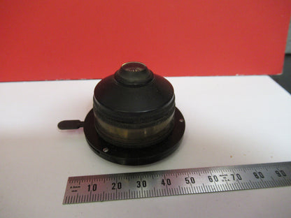 Antique Bausch & Lomb Condenser Iris Optics Microscope Part