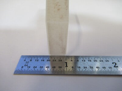 OPTICAL THICK TRUNCATED GLASS BK7 WINDOW OPTICS AS PICTURED &W2-B-17