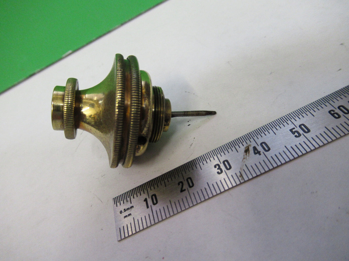 BRASS SPENCER ANTIQUE SPRING ADJUST MICROSCOPE PART AS PICTURED G8-A-18